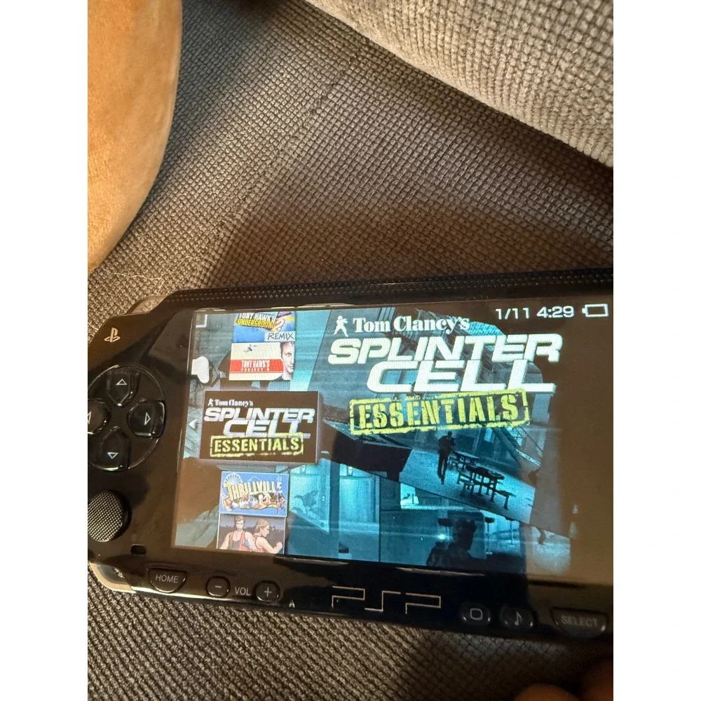 Sony PSP 1000 Handheld Console Black Original Model Video Game System Bundle